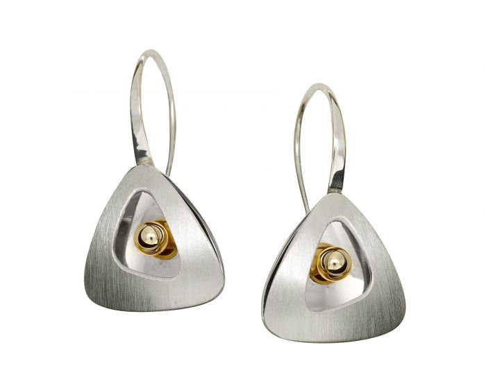 Shadow Box Drop Earring