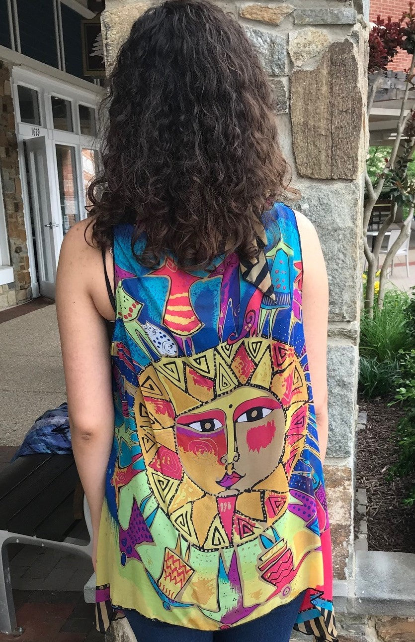 Sun Vest With Scarf