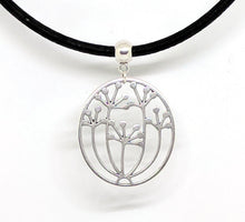Load image into Gallery viewer, Cork Necklace With Dandelion Pendant