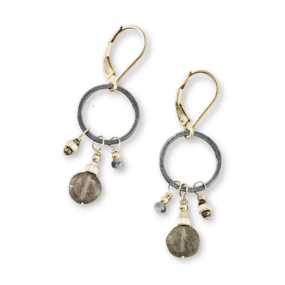 Dusky Coast Labradorite Earring