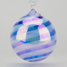 Load image into Gallery viewer, Blue Lagoon Swirl Ornament