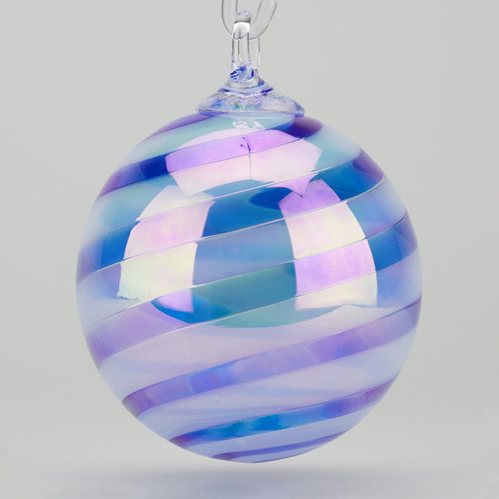 Blue Lagoon Swirl Ornament