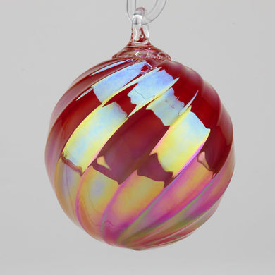 Candy Apple Twist Ornament