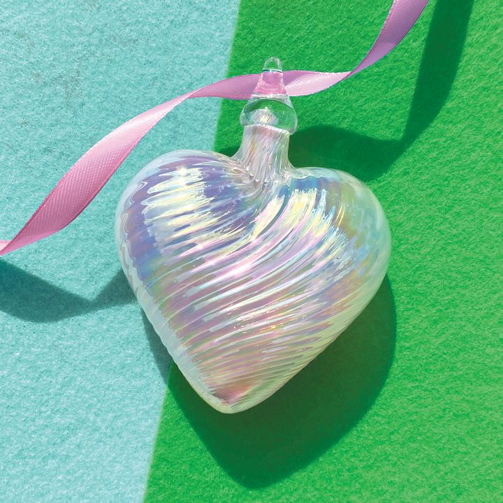 October: Pink Opal Heart