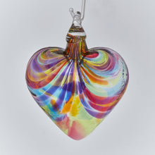 Load image into Gallery viewer, Rainbow Heart Ornament