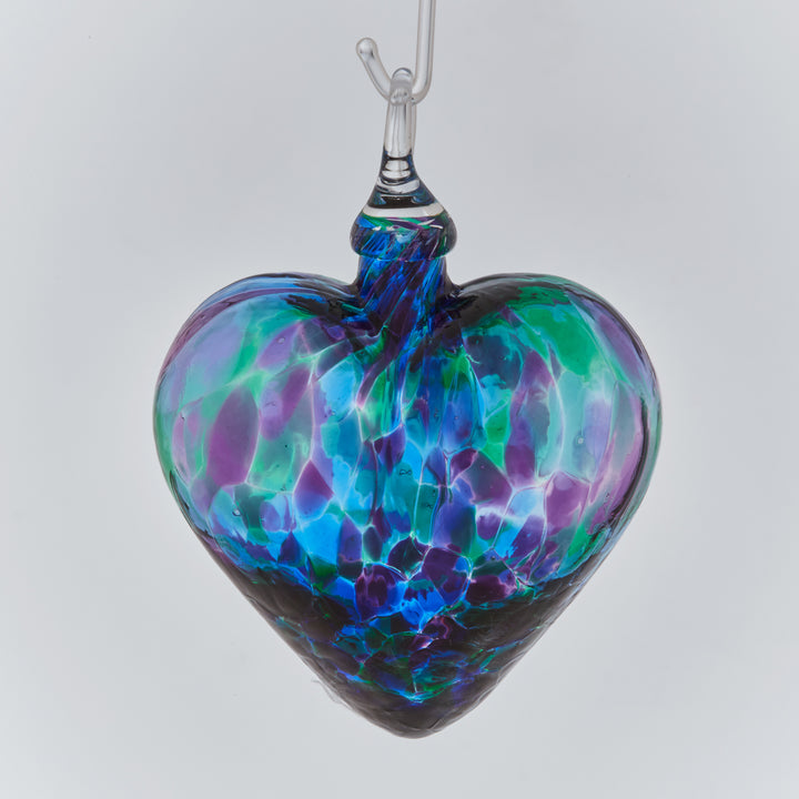 Blue Mosiac Heart