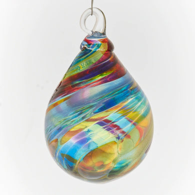 Chameleon Raindrop Ornament