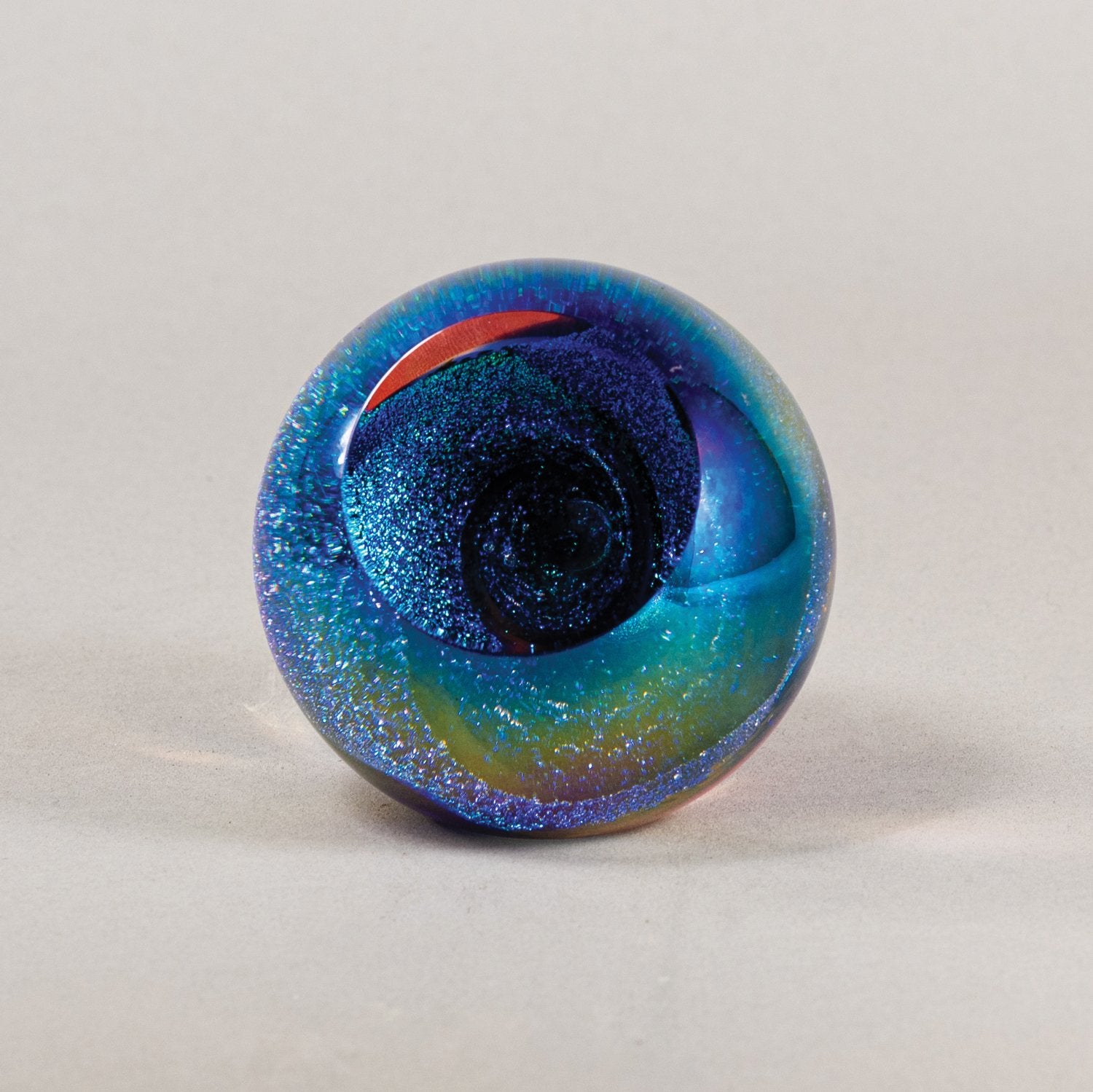 Serpentine Fireball Paperweight