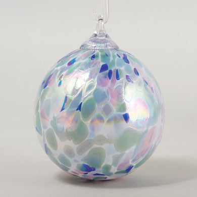 Lavendar Fields Classic Round Ornament