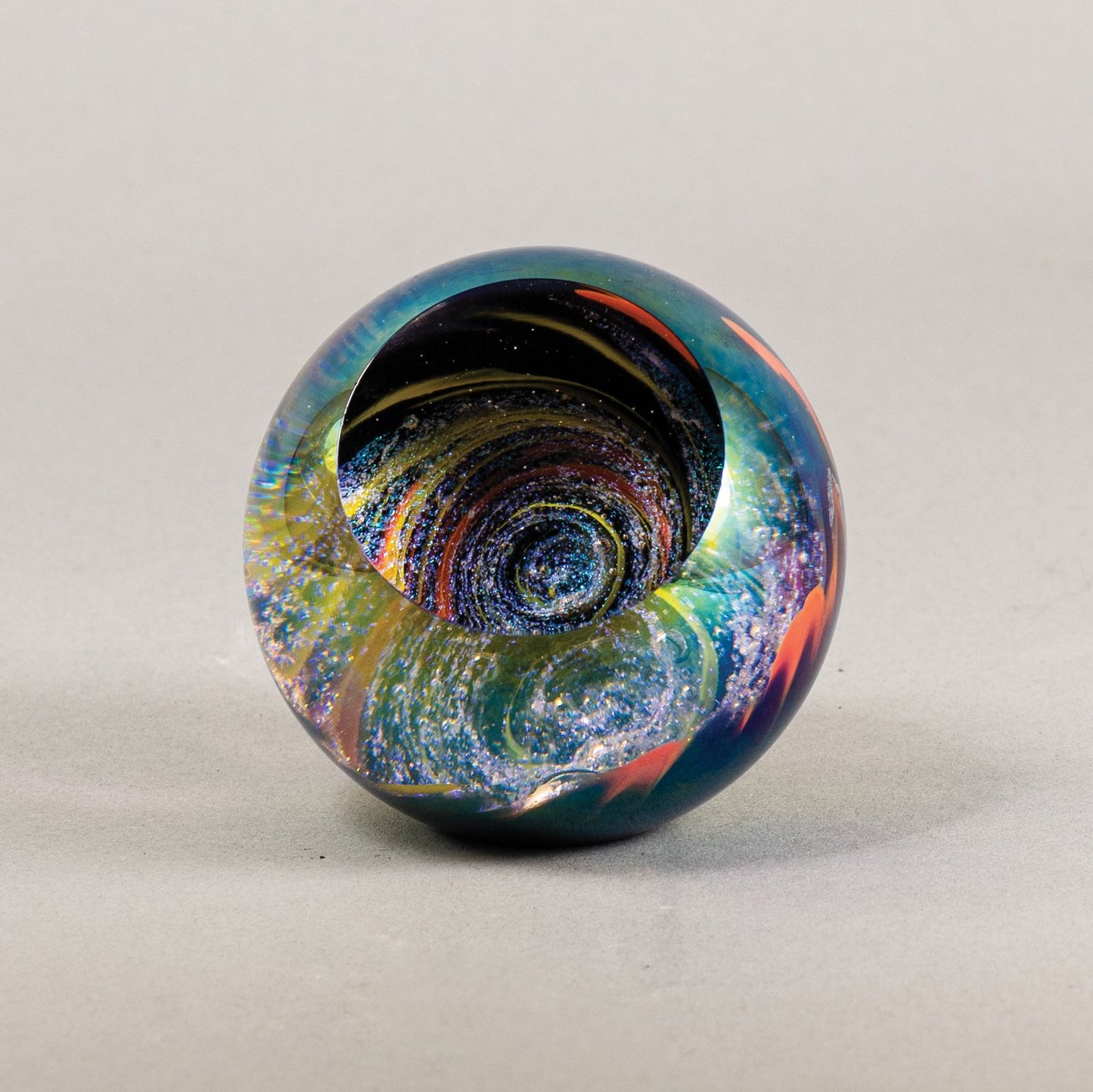 Black Fireball Paperweight