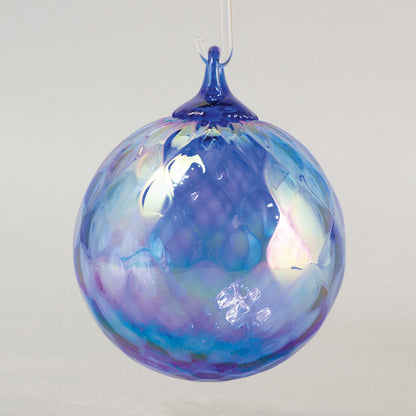 Saphire Diamond Faceted Ornament