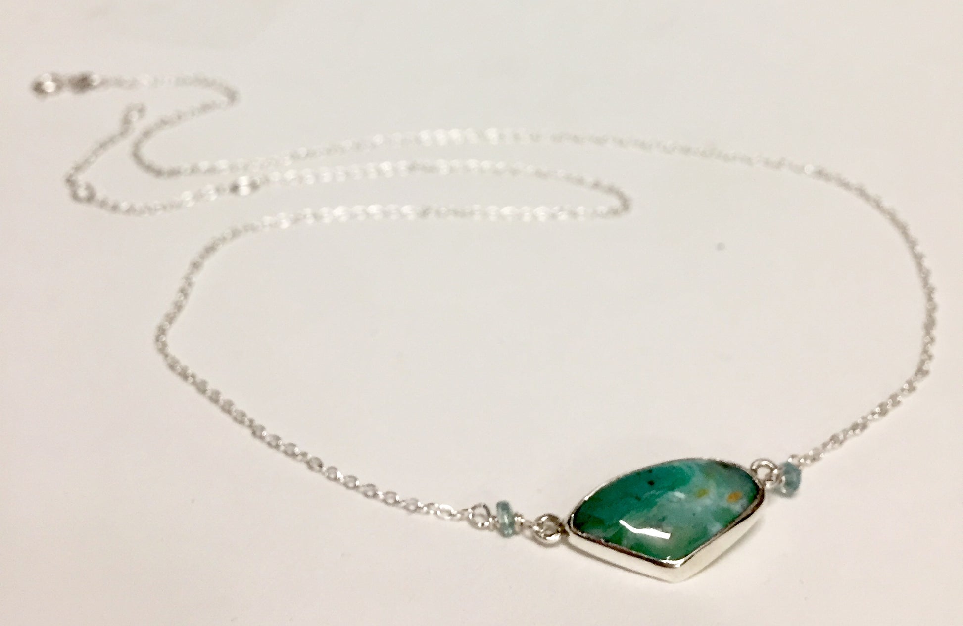 Maya Peru Opal Bezal Set Necklace
