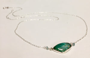 Maya Peru Opal Bezal Set Necklace