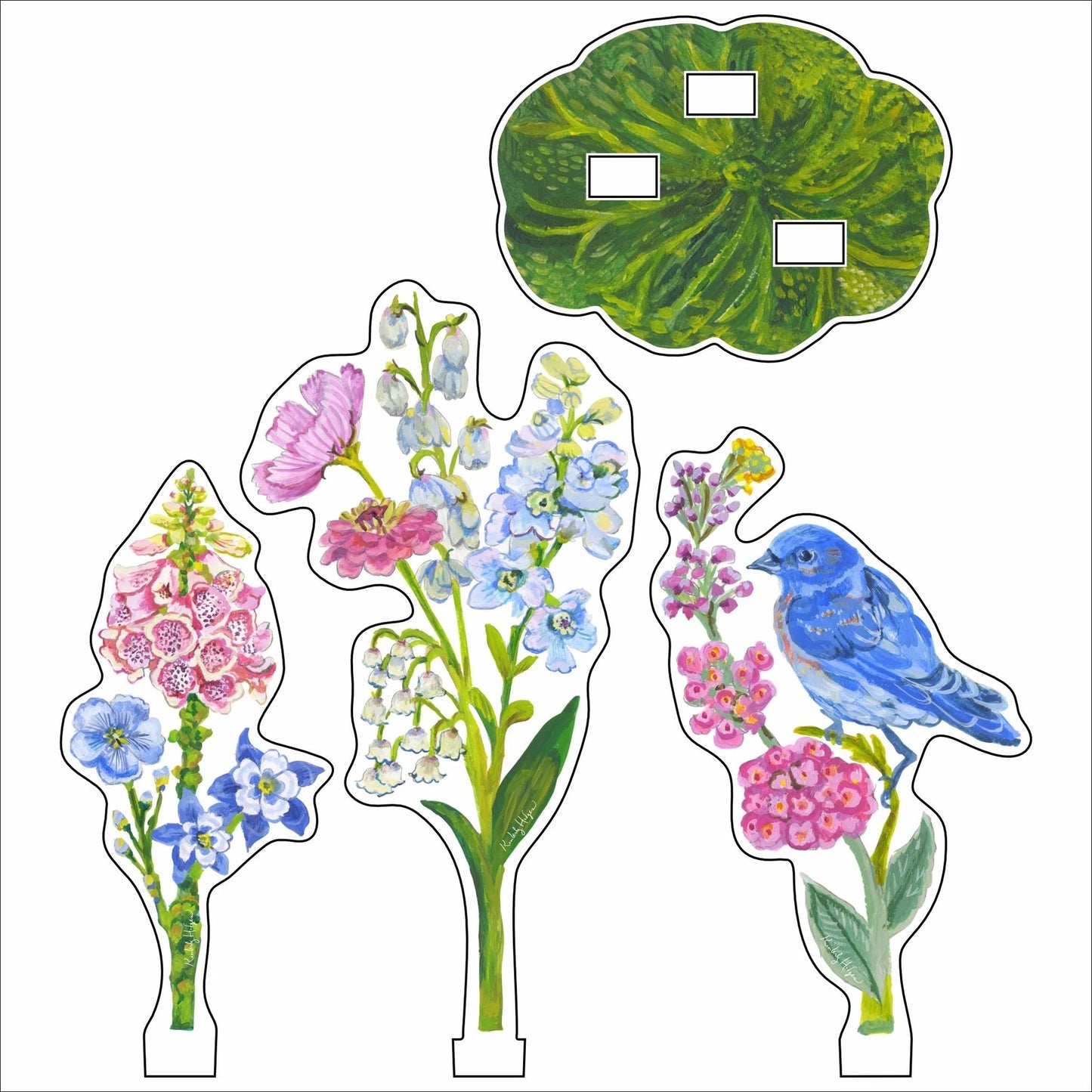 Petite Bluebird Bouquet Collection