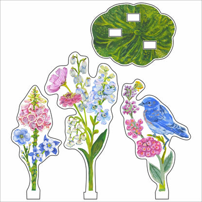 Petite Bluebird Bouquet Collection