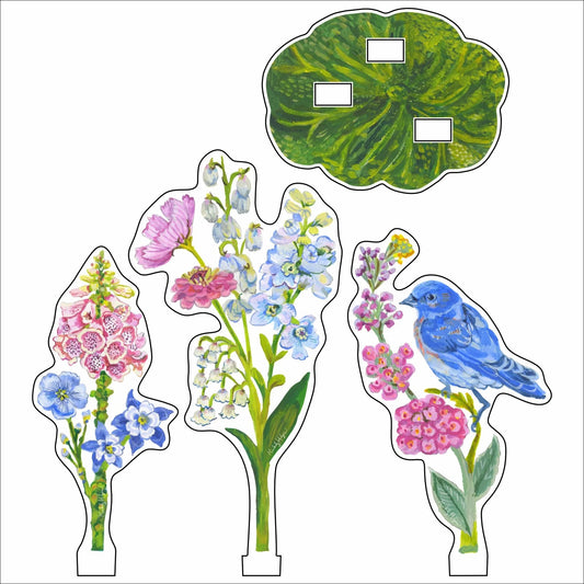 Petite Bluebird Bouquet Collection