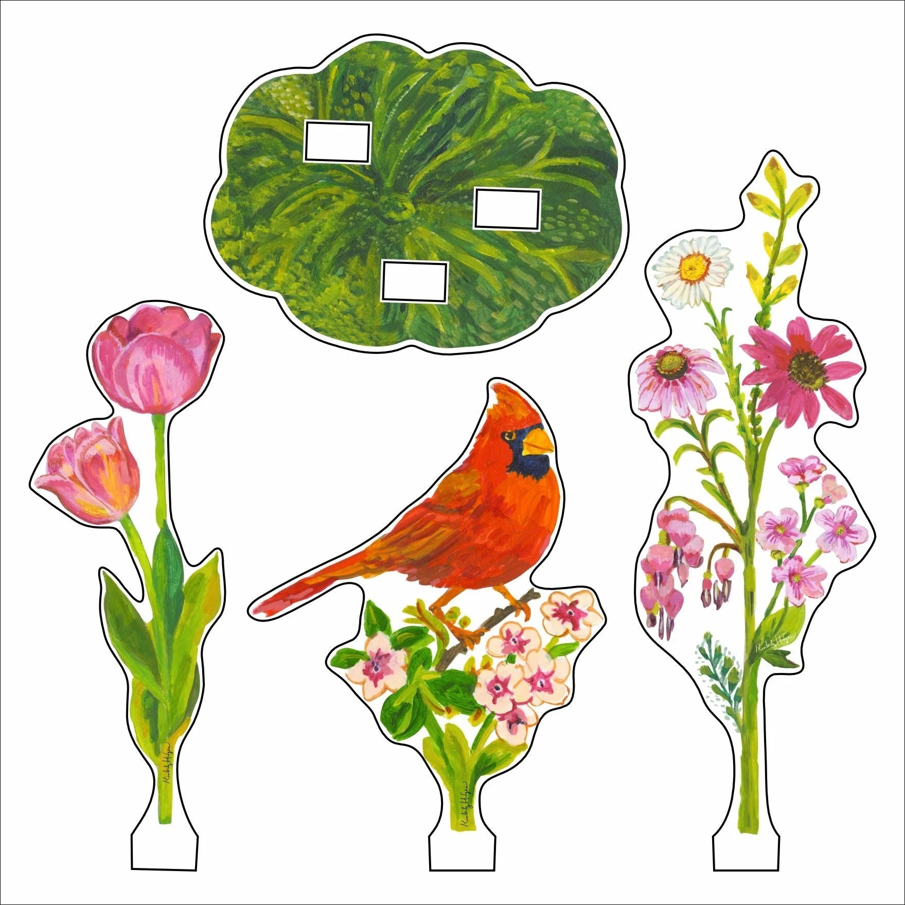 Petit Bouquet Cardinal