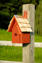 Load image into Gallery viewer, Classic Birdhouse Redwood