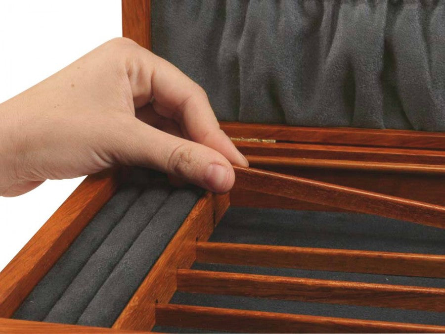 3 Drawer Bubinga Grand Cascade Box