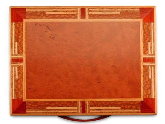 2 Drawer Cherry Mission Box