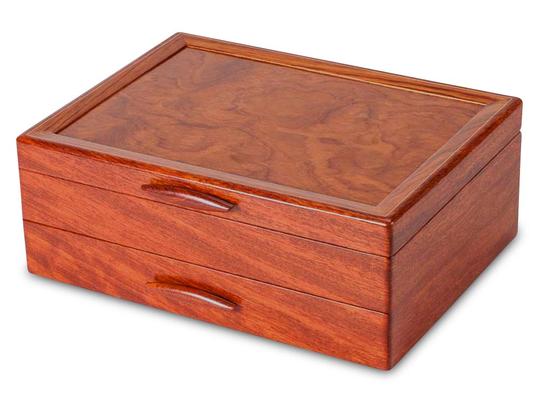 1 Drawer Prairie Box in Bubinga