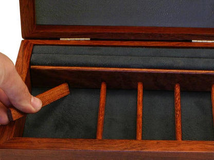 Jewelry Box in Bubinga and Maple in the Meadow Collection