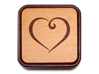 Flip Top I Love You Mom Heart Box