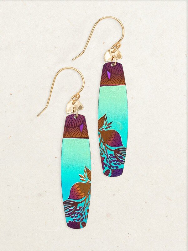 Koa Earring