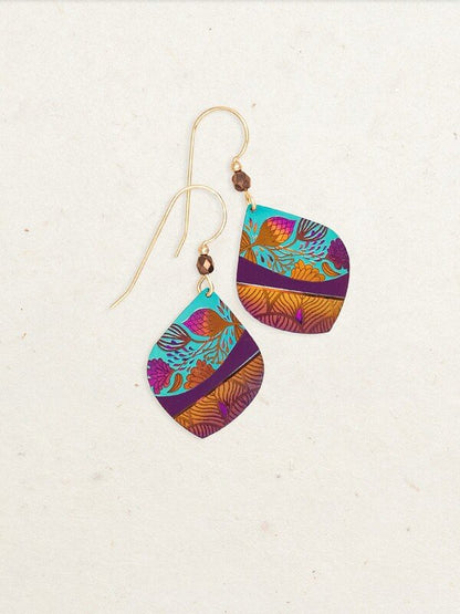 Niobium Wave Wire Earring