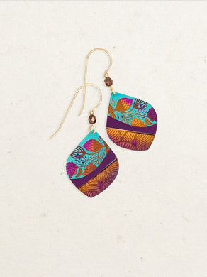 Niobium Wave Wire Earring