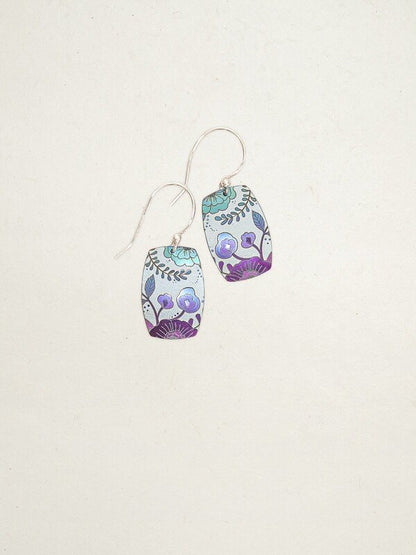 Forever Fleur Earrings Blue Mist