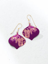 Load image into Gallery viewer, Clara Ornament Earrings in Plum