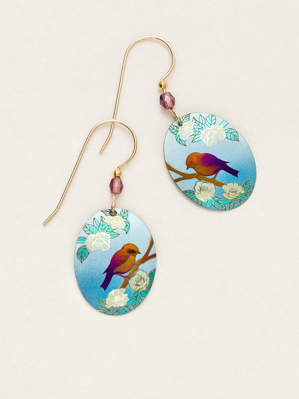 Birdsong Earrings Light Blue