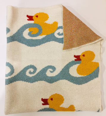 Ducky Baby Throw
