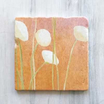 Sunset Flower Trivet