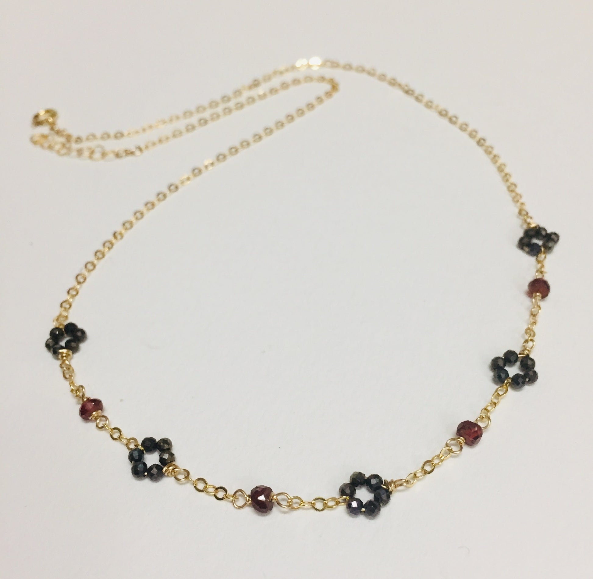 Neck, GF Pyrite/Garnet