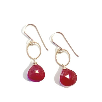 Ruby Earring