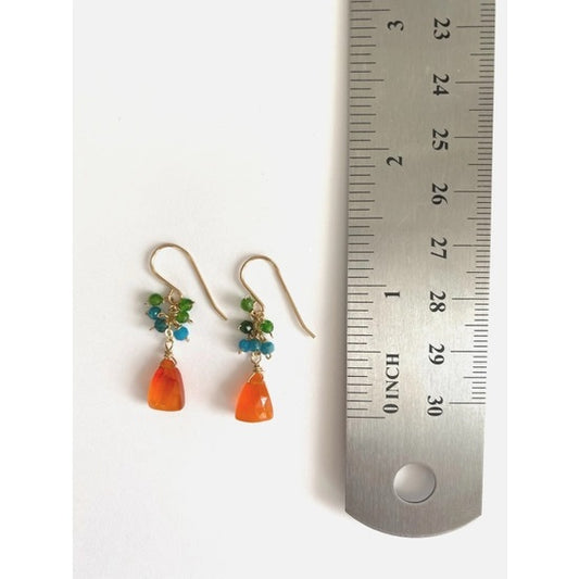 Carnelia Drop Earring