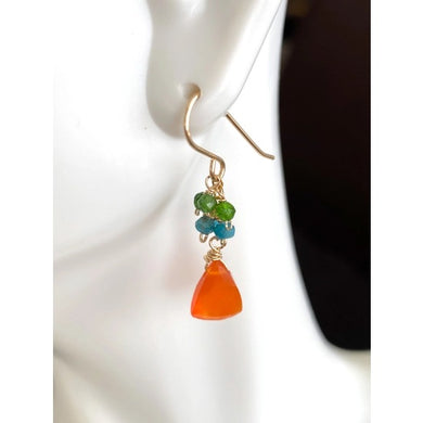 Carnelia Drop Earring