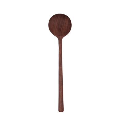 Round Spoon, Walnut 12 in