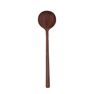 Round Spoon, Walnut 12 in