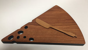 Swiss Cheese Board in Cherry