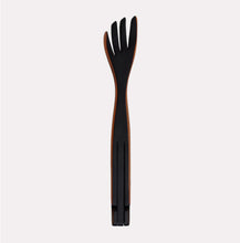 Load image into Gallery viewer, Folding Salad Fork Tongs Blackened