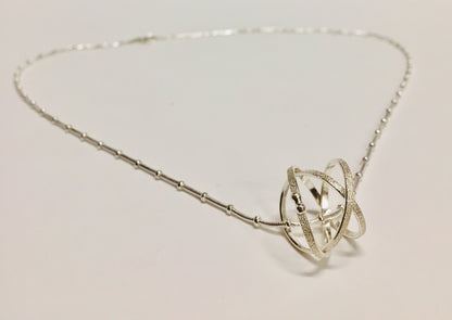 Sterling Silver Mobius Pendant