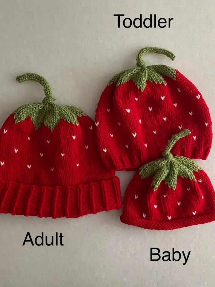Strawberry Hat-Toddler