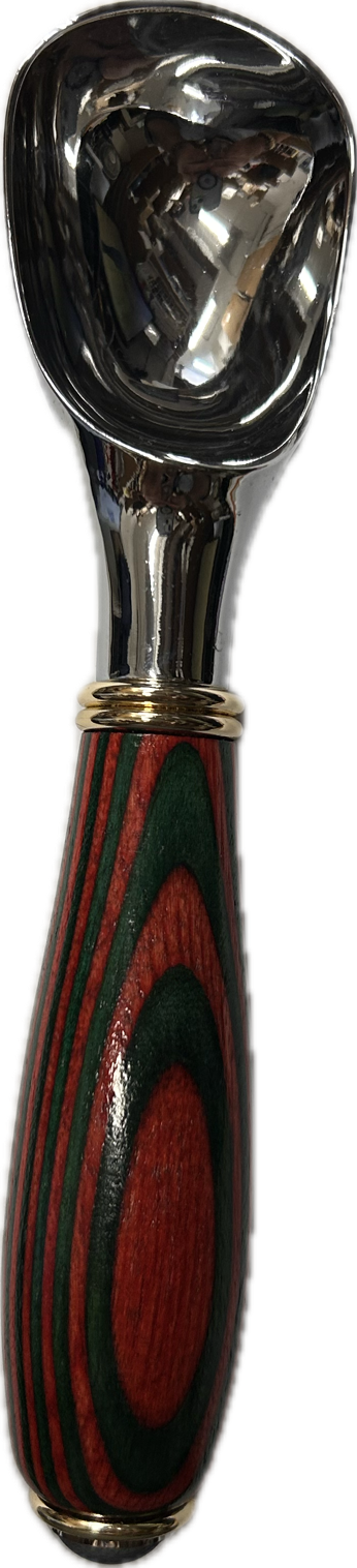 Handsome Hand turned Ice Cream Scoop