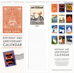 Travel Perpetual Calendar