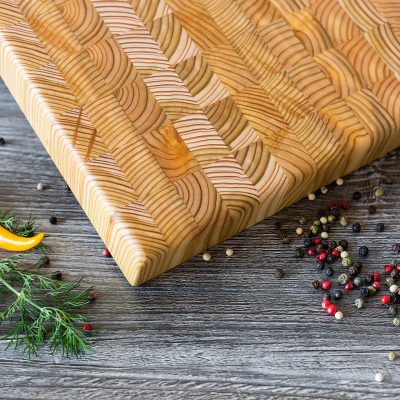 Larch Cutting and Serving Board