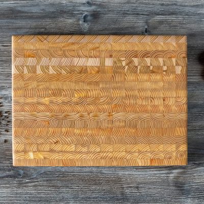 Larch Cutting and Serving Board