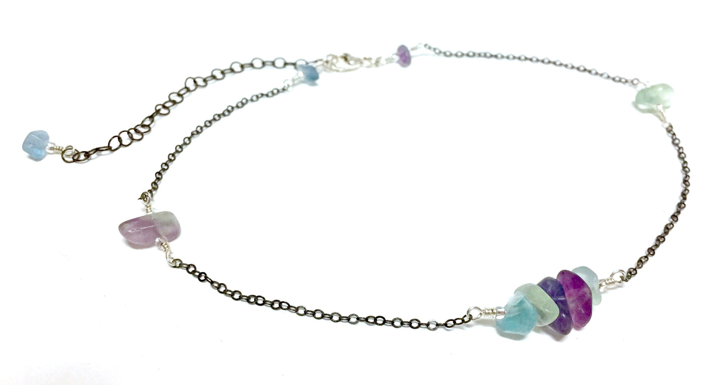 Necklace Sterling Silver Forite Intuitive II